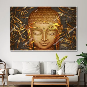 Tranh Dán Tường 3D Phật 2