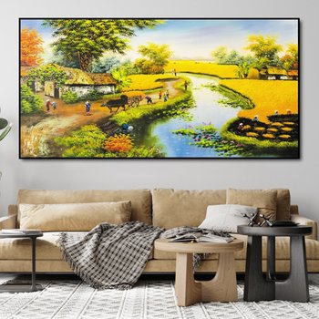 Tranh treo tường cảnh đồng quê 7