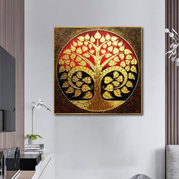 Tranh treo tường nghệ thuật Cây Lá Vàng
