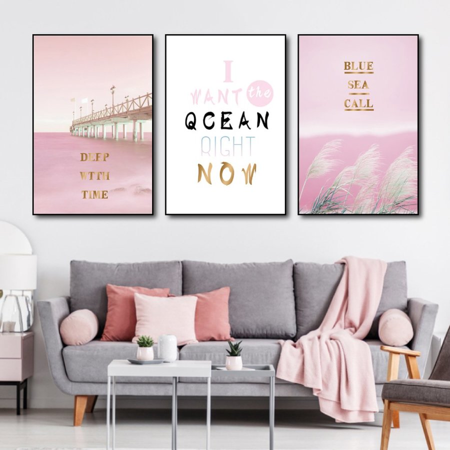 Tranh Treo Tường I Want The Ocean Right Now