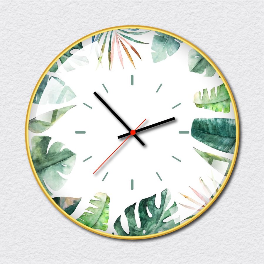 Đồng hồ vintage vòng lá nhiệt đới