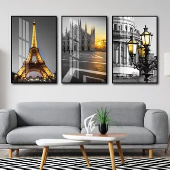 Wandmalereien Eiffelturm 2 (HG)