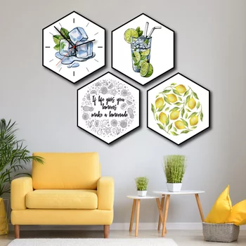 Tranh đồng hồ giải nhiệt mùa hè