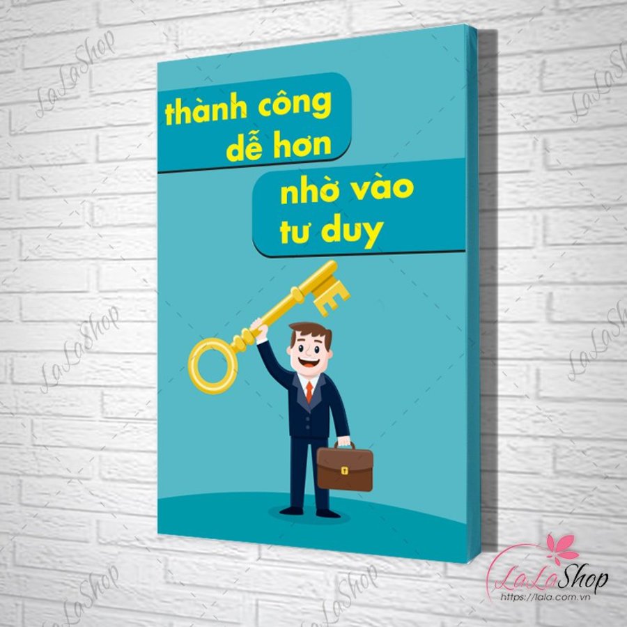 Tranh Văn Phòng Thành Công Dễ Hơn Nhờ Vào Tư Duy