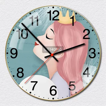 Đồng hồ cổ điển cô gái nghệ thuật 6