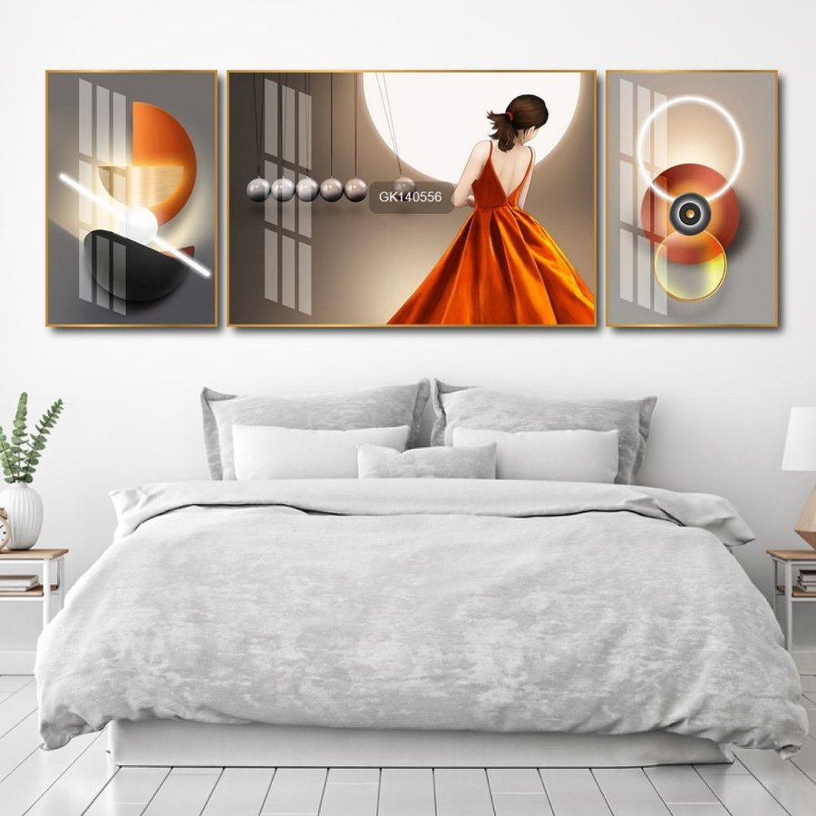 Tranh Treo Tường Cô Gái Nghệ Thuật 19