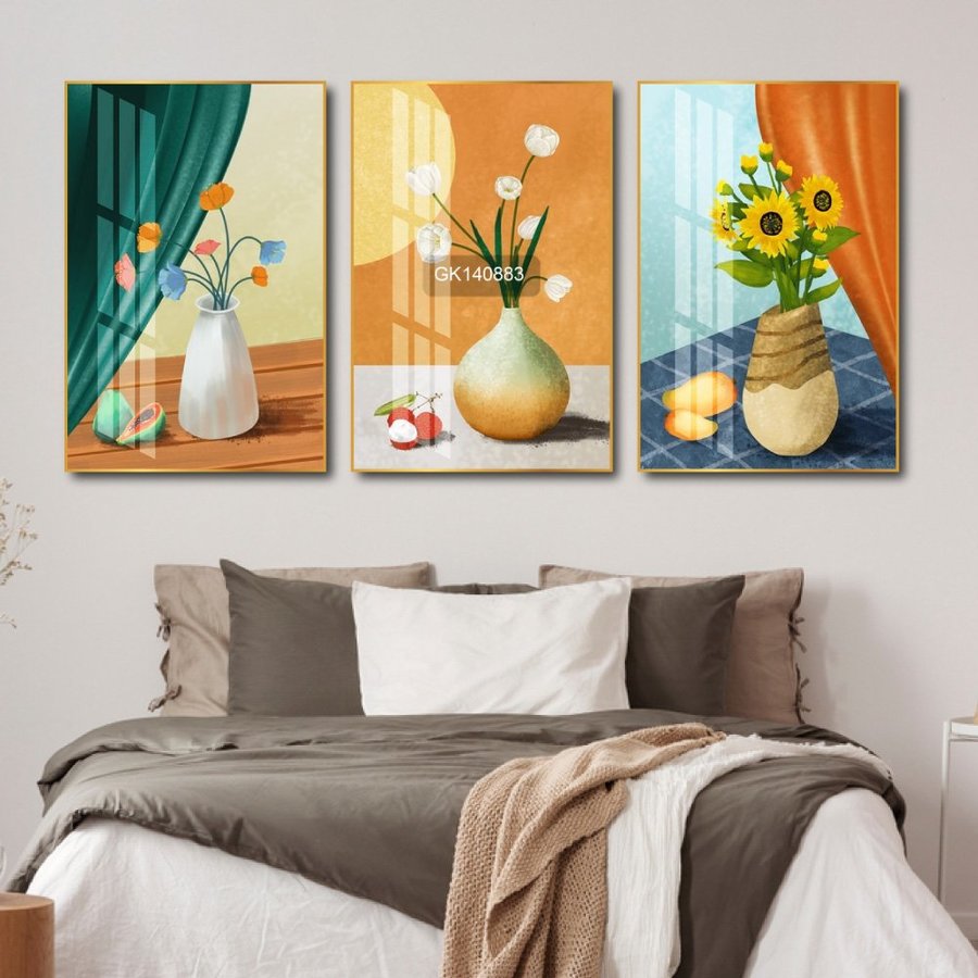 Tranh Treo Tường Bình Hoa Nghệ Thuật 6