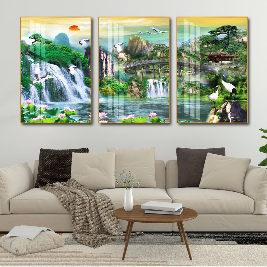 Tranh Treo Tường Phong Cảnh Thiên Nhiên Hữu Tình 19