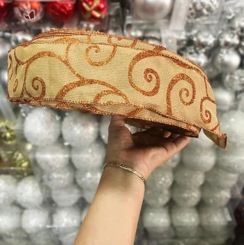 Cuộn ruy băng họa tiết trang trí noel