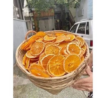 Orange 12 Stück getrocknete Beilage