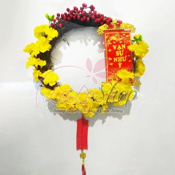 Silvester Dekokranz Größe 30cm