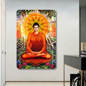 Tranh Treo Tường Phật Thích Ca Nhập Niết Bàn 5