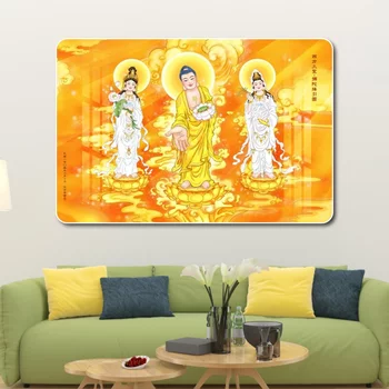 Drei-Welten-Buddha-Wandmalerei 02