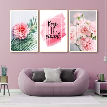 Tranh Gương Hoa Mẫu Đơn Hồng 5