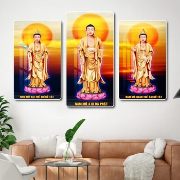 3 Bilder von Buddha malen