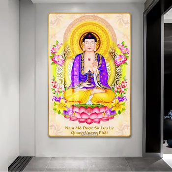 Tranh dán tường phật y 29