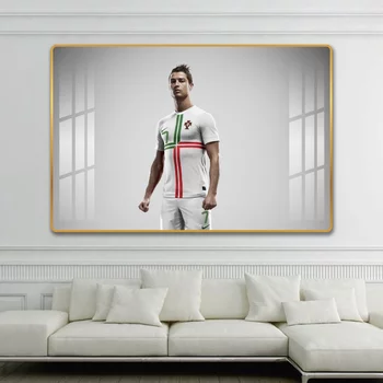 Wandmalerei von Cristiano Ronaldo 6. Spieler