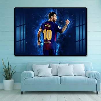 Cầu thủ Messi 6. Nghệ thuật treo tường