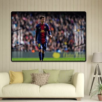 Messi 8 Spieler Wandmalerei