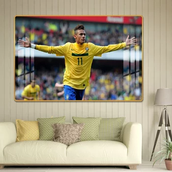 Neymar 4 Spieler Wandkunst
