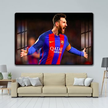 Messi Spieler 13" Wandmalerei