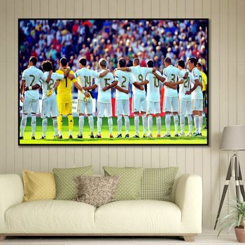 Fußballspieler-Wandmalerei 4