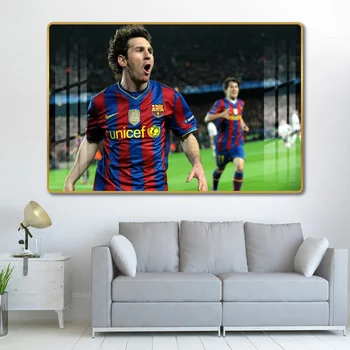 Cầu thủ Messi 14. Tranh tường