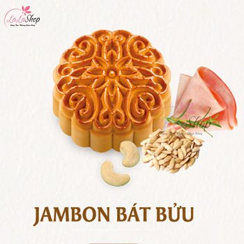 Bánh trung thu Kido vị Jambon bát bửu 1 trứng 150g (JB1)