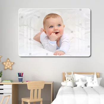 Tranh treo tường em bé cười ngộ nghĩnh đáng yêu 4