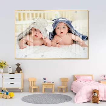 Tranh dán tường em bé dễ thương đáng yêu thứ 7