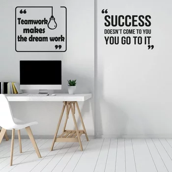 Sticker chữ cái tiếng anh trang trí văn phòng 4