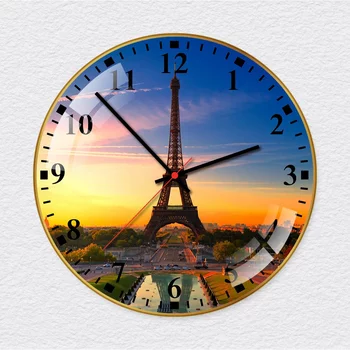Tháp Eiffel Vintage Đồng hồ