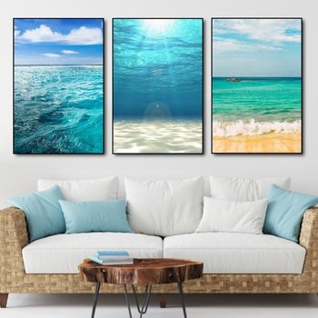 150 bức tranh phong cảnh biển treo tường giá rẻ đẹp 2023