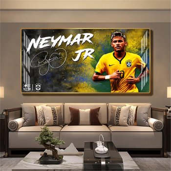 Tranh Treo Tường Cầu Thủ Bóng Đá Neymar Mẫu 02
