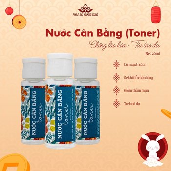 Nước Cân Bằng Mini Phấn Nụ Hoàng Cung Dung Tích 20ml