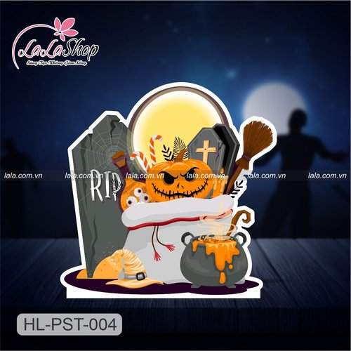Standee trang trí halloween Bí Ngô Ma Quái Mẫu 1