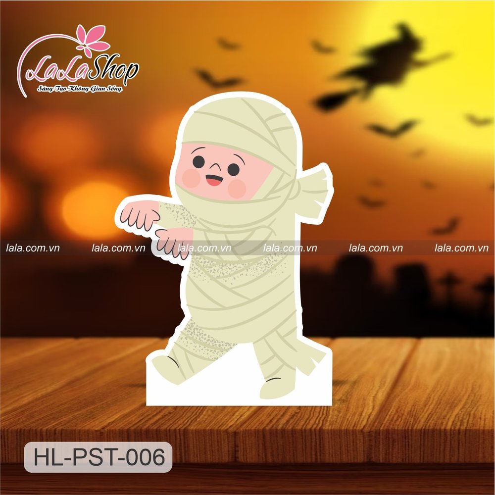 Standee Trang Trí Halloween Xác Uớp Ngộ Nghĩnh