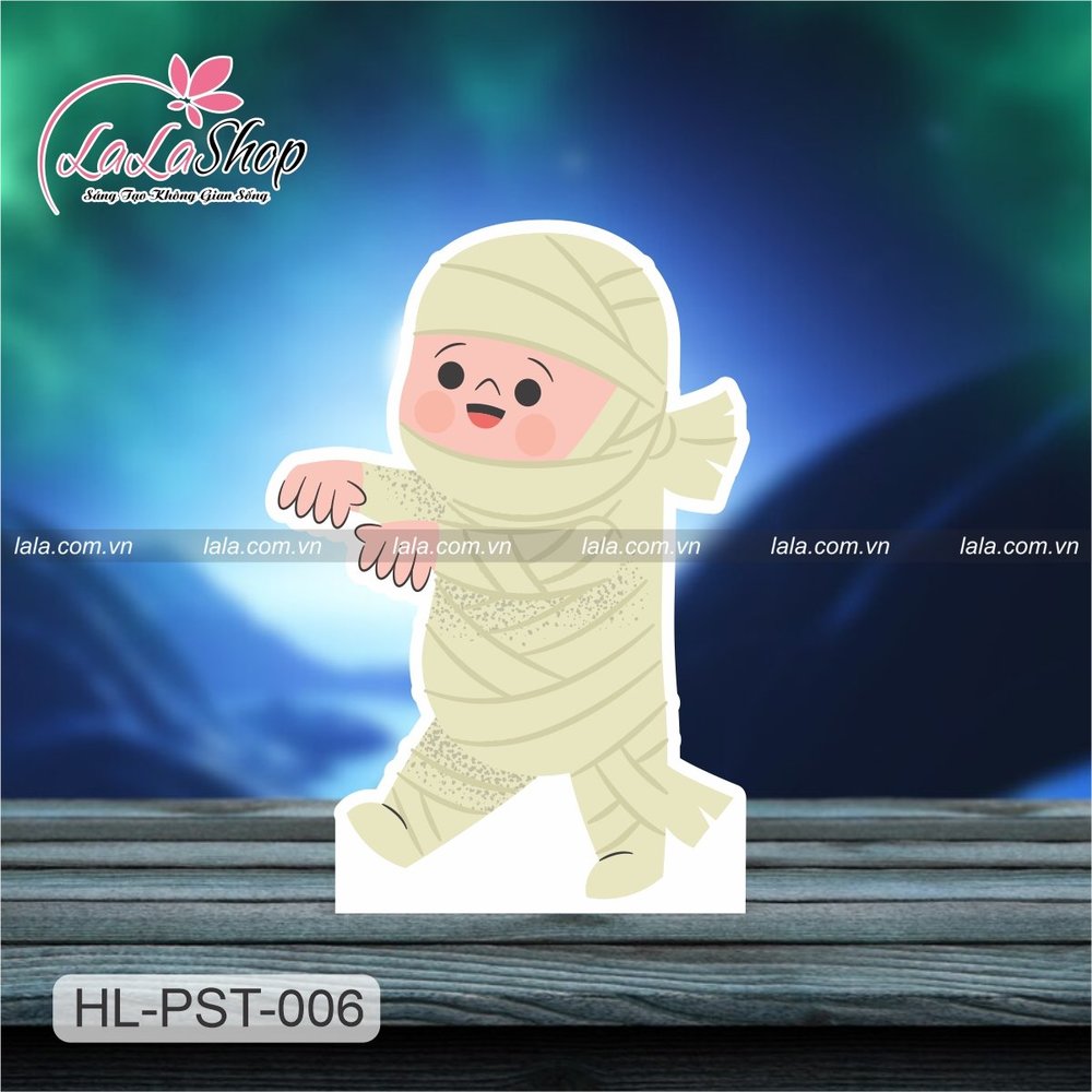 Standee Trang Trí Halloween Xác Uớp Ngộ Nghĩnh