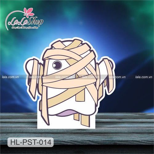 Standee Trang Trí Halloween Xác Uớp Ngộ Nghĩnh Mẫu 1