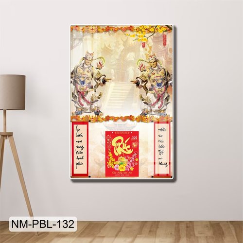 Lịch Tết Tranh Tráng Gương Treo Tường Đón Xuân Tài Lộc