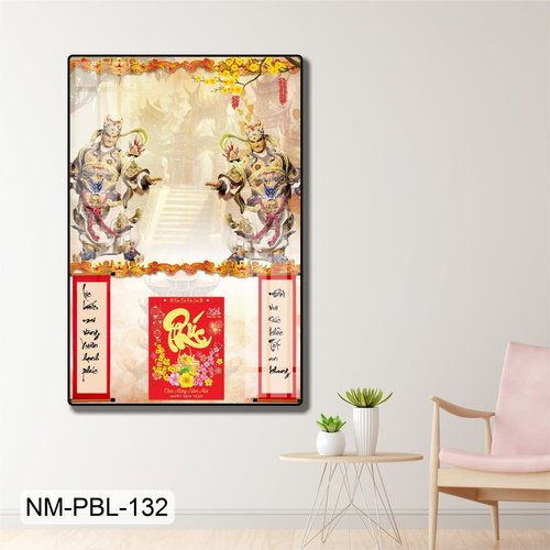 Lịch Tết Tranh Tráng Gương Treo Tường Đón Xuân Tài Lộc